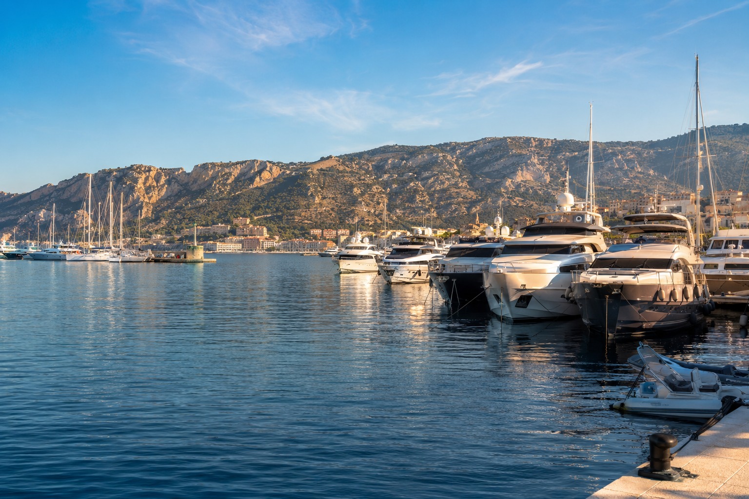 Port de plaisance premium pour intervention CLIMARINE a La Ciotat