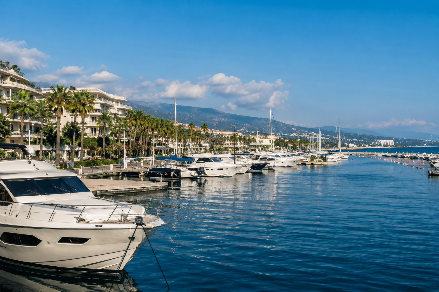 Port de plaisance premium pour intervention CLIMARINE a Saint-Laurent-du-Var