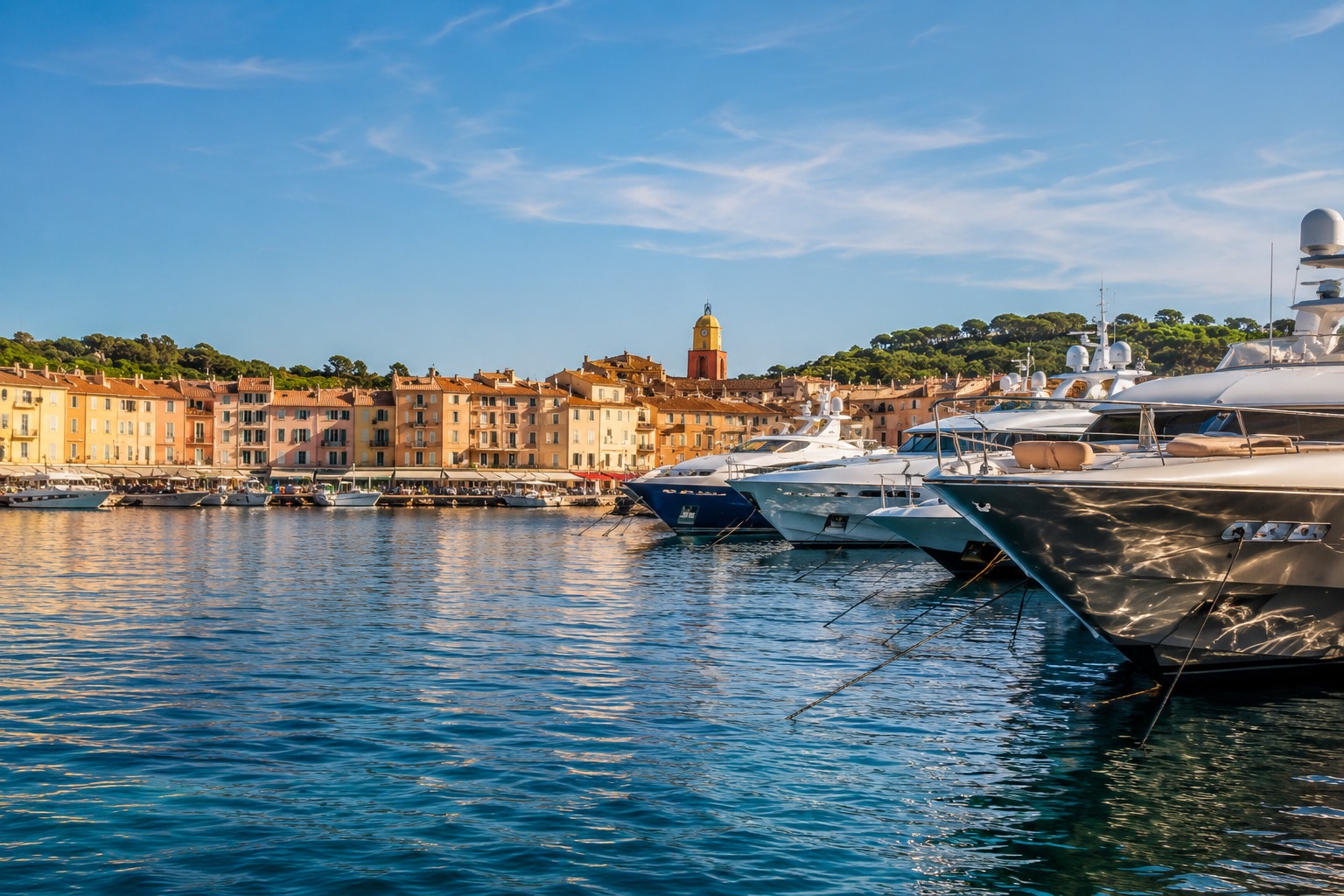 Port de plaisance premium pour intervention CLIMARINE a Saint-Tropez