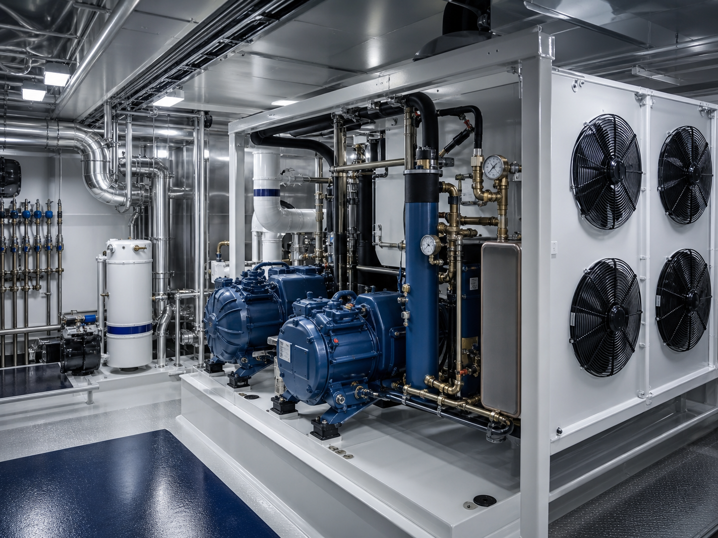 Equipements HVAC et refrigeration marine entretenus par CLIMARINE